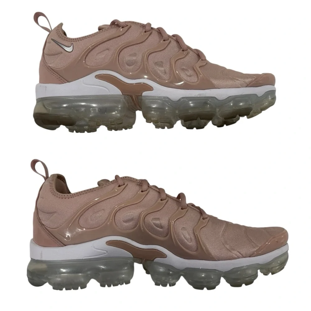 Nike Air VaporMax Plus Pink Oxford DM8327-600 Lace Up Sneakers Women’s Size 12 - Picture 8 of 11